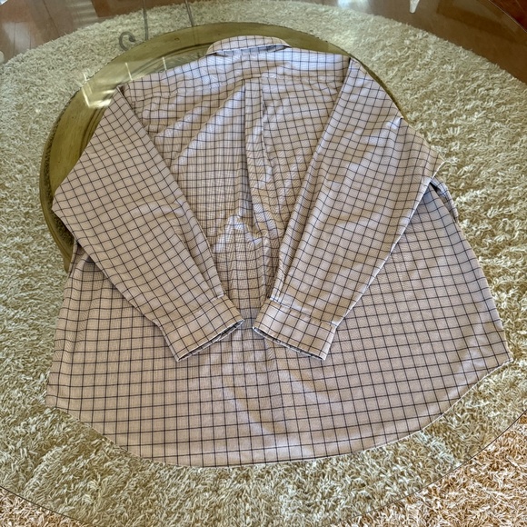 Polo Ralph Lauren 2XB Classic Fit Performance Grey/Blue Plaid Button Down Shirt - Picture 3 of 13